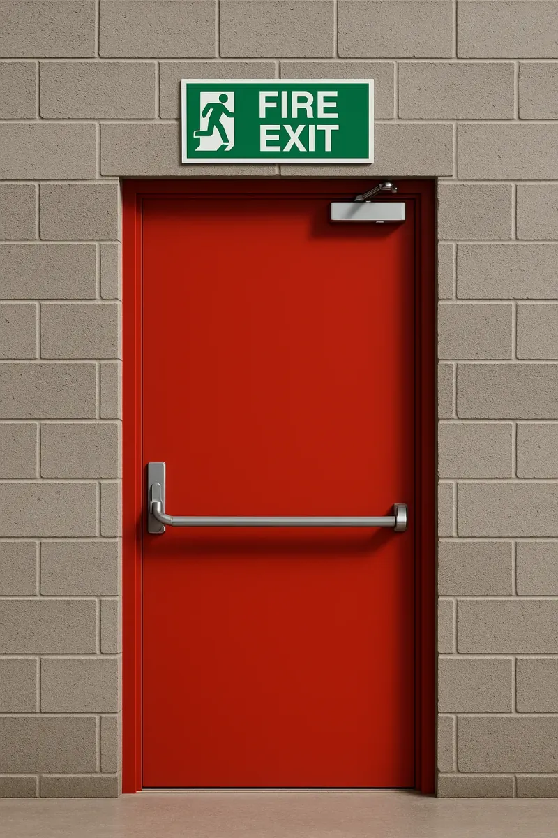 fire exits - professional steel doors available in Carlisle from UK manufacturers